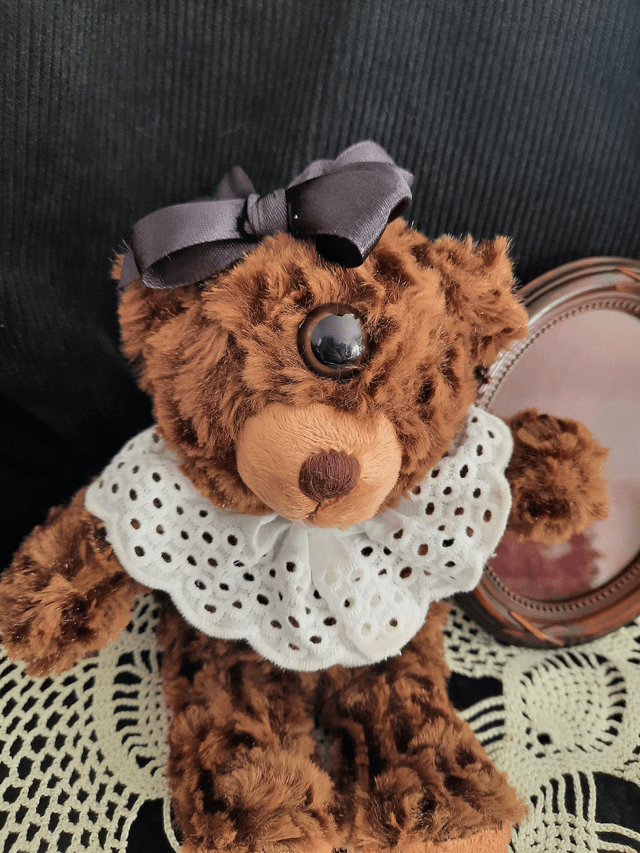 Peluche - oursonne cyclope