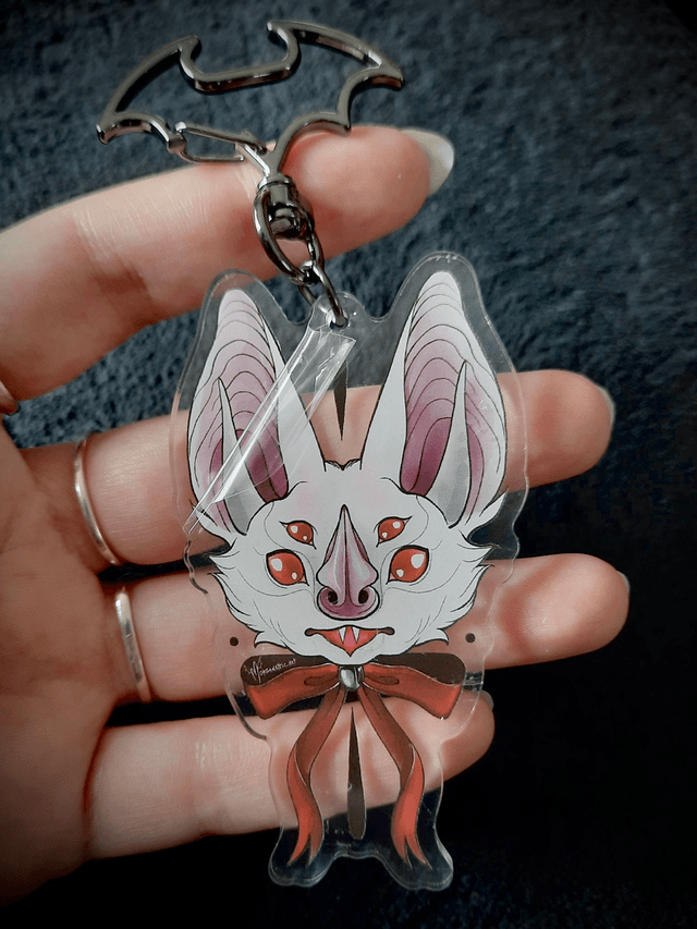 Porte-clés - Albinos bat