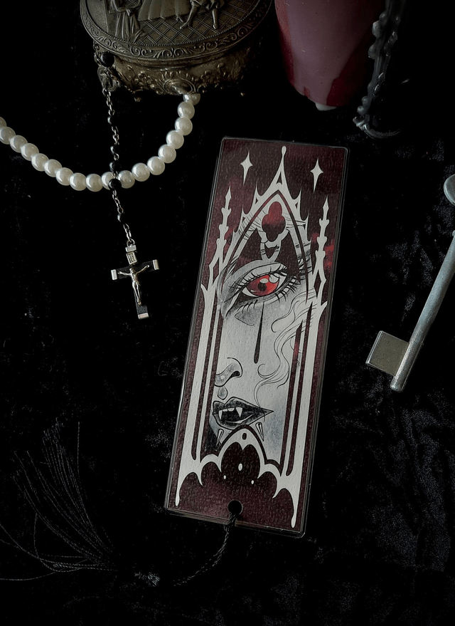 Marque-page vampirique